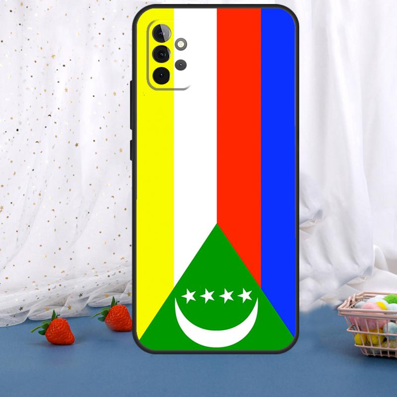 

Comoros Flag For Samsung Galaxy A36 A26 A16 A05 A06 A54 A34 A14 A22 A32 A52 A55 A35 A15 A53 A13 A56 Case Samsung A34 5G