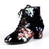 Women's High Top Shoes Soft Sole Dance Shoes Women Ballroom Dancing Modern Tango Jazz Performance Practise Salsa Shoes