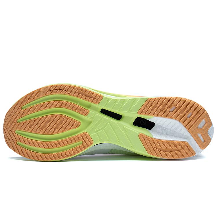 Li Ning Furious Rider 7.0 Laufschuhe Damen Niedrig geschnitten Standard Weiß/Leuchtendes Eisgelb ARZT004-5