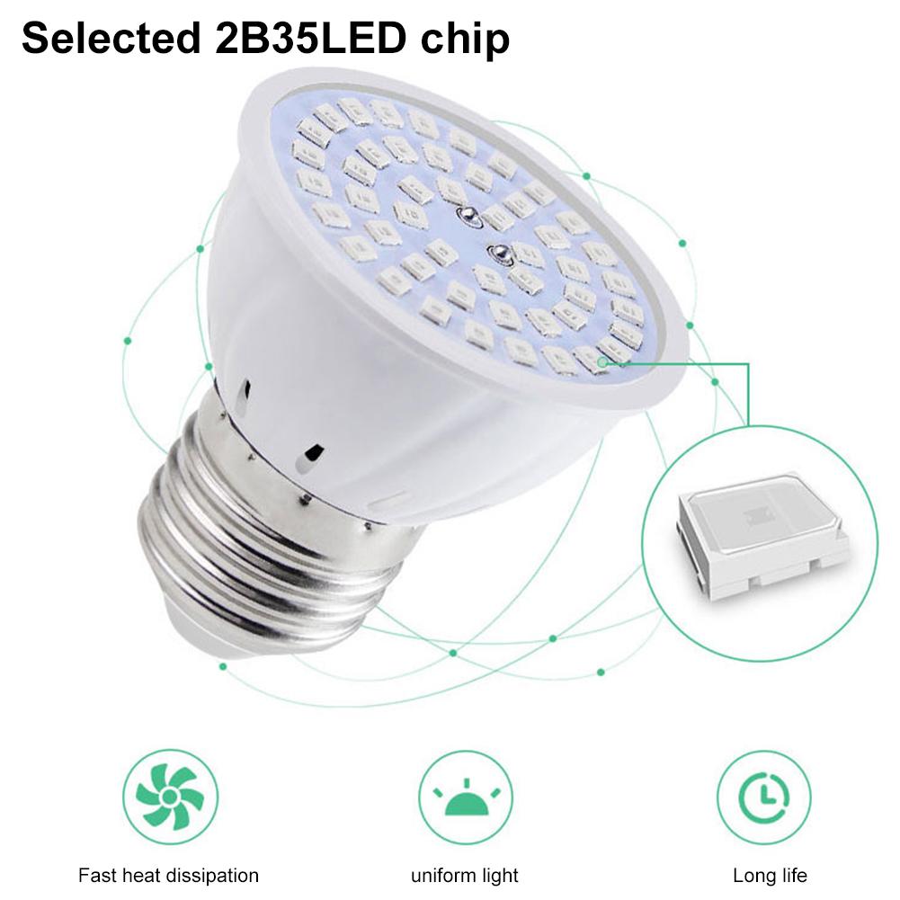 LED Grow Light Bulb E27 E14 220V Full Spectrum Grow Light Phyto Light Plant Growth Lamp Hydroponic Growth Light New