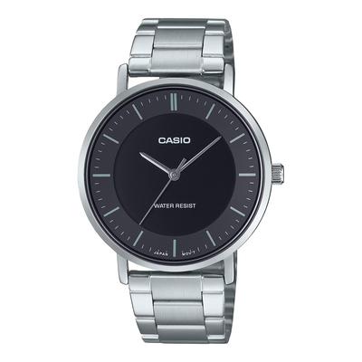 CASIO Quartz Men's Watch MTP-VT04D-1E Black Metal Band International Model