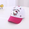 Hat Cat Embroidery Cartoon Baseball Cap Street Visor Spring And Autumn Boys And Girls Cap