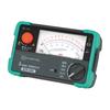 Kyoritsu Electrical Instruments (KYORITSU) Kewmeg 3-Range Insulation Resistance Meter (125V/250V/500V) Model 3432
