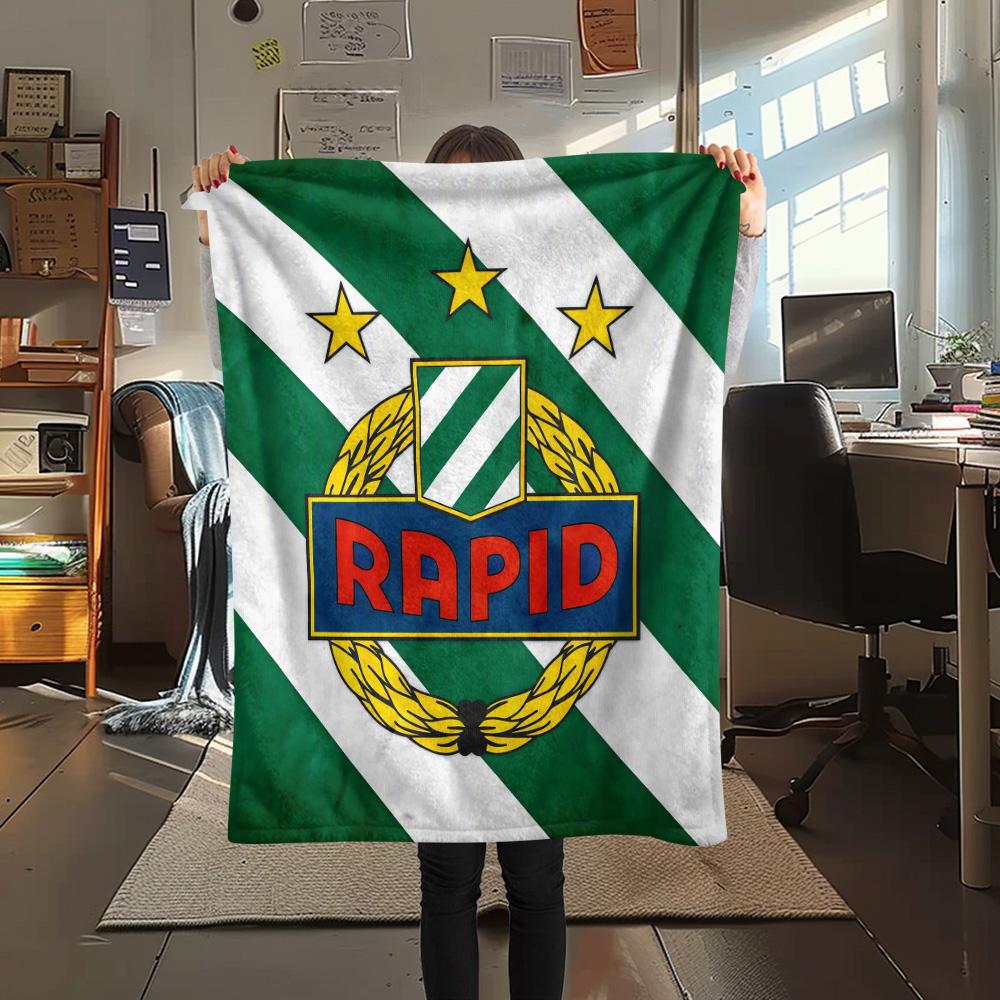 Rapid Vienna Flannel Blanket, High quality Comfortable for All Seasons, Home Decor, Warmth and Comfort