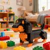 Mini Dachshund Dog Building Blocks Toy for Adults and Kids Dog Cat Bird Animal Series for Children Gifts