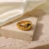 Luxury and Sophisticated Vintage Hexagonal Star Zirconia Ring - Elegant and Fashionable Hand Accessory for Women In A Cool Style