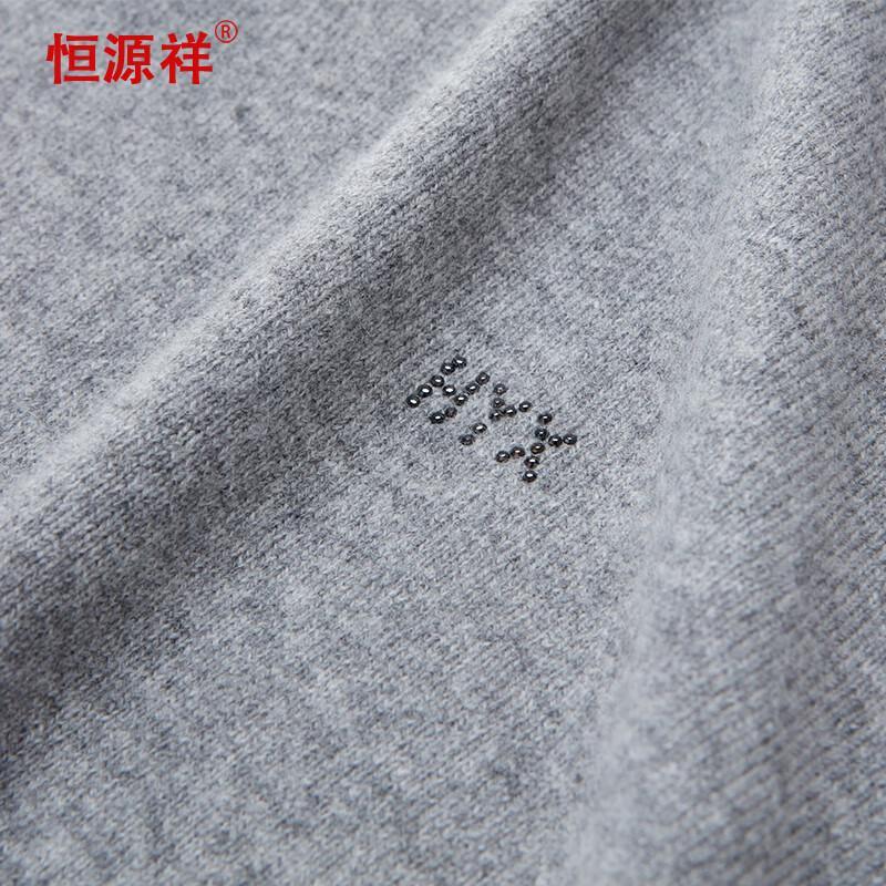 Hengyuanxiang Men's Cashmere Turtleneck Sweater YKR016007