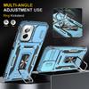 Armor Series Für Motorola Moto G Stylus 5G (2024) Hülle PC+TPU Linsenschutz Ständer Handyhülle