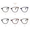 Anti Blue Light Cat Eye Myopia Glasses Women Brand Designer Spring Leg Prescription Spectacles Frame Diopter 0 -0.5 -0.75 To -6