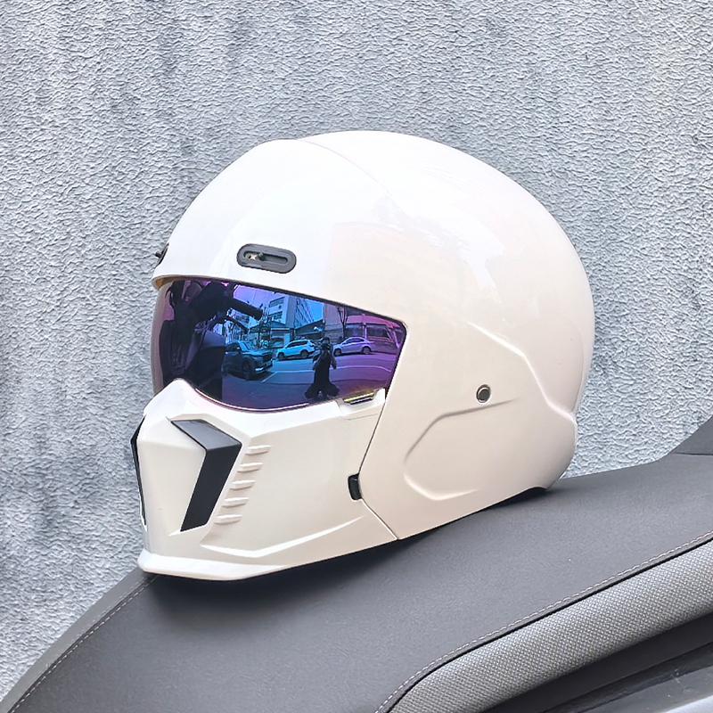 

ORZ Новый Ретро Мотоциклетный Шлем Scorpion Cascos Moto Локомотив Личность Многоцелевой Комбинированный Шлем Половина M L XL XXL XXXL M
