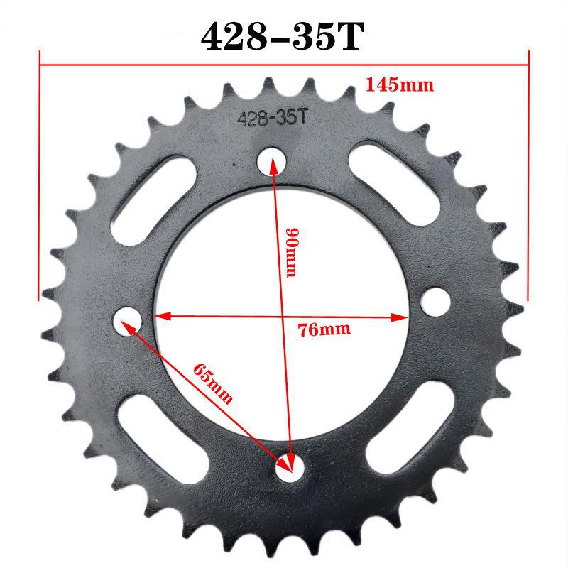 Xiaogaosai Off-Road Motorcycle Rear Sprocket In 420#, 428#, 48T, 37T, 41T Sizes