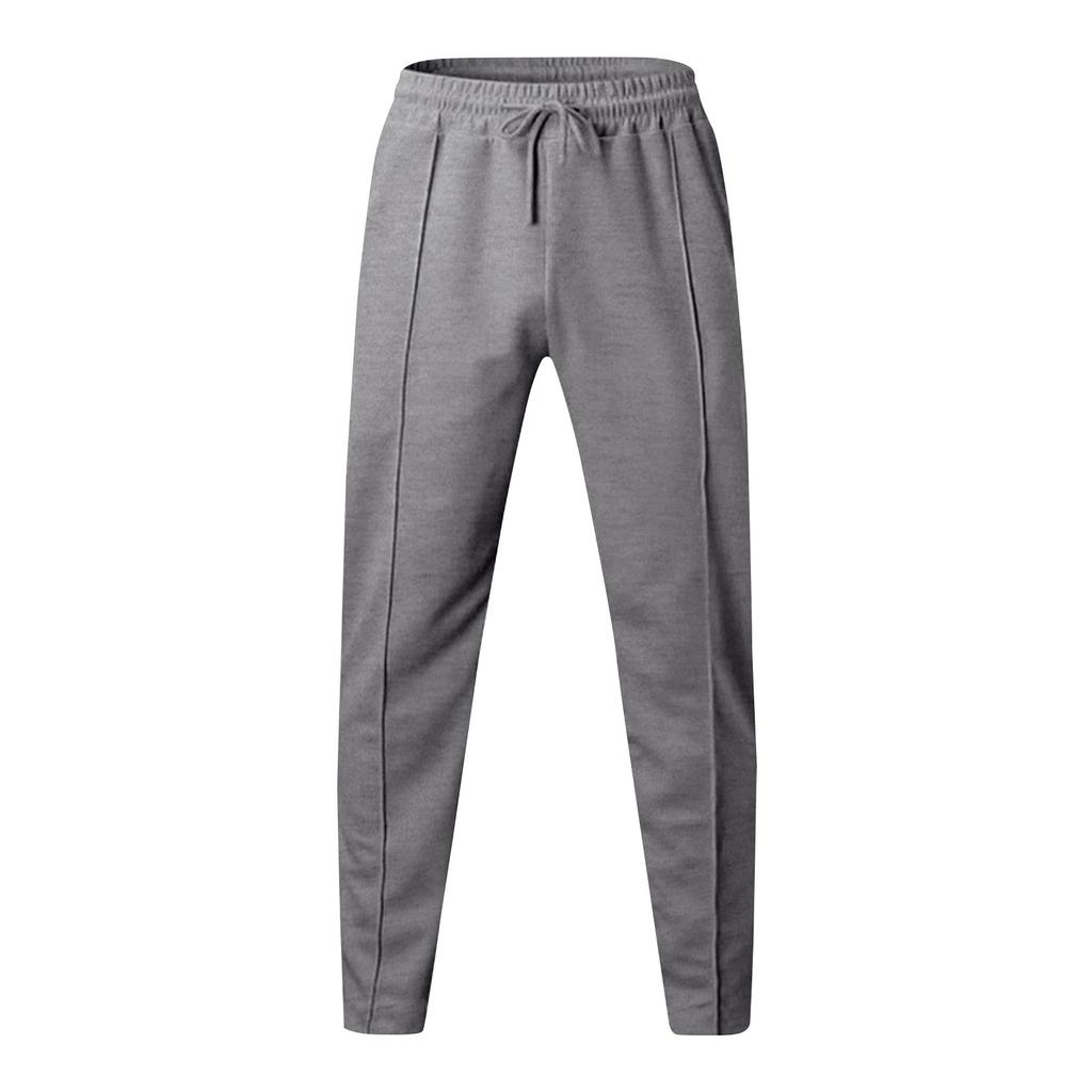 Men's Trousers Suit Pants Casual Golf Pants Light Luxury Drawstring Pants