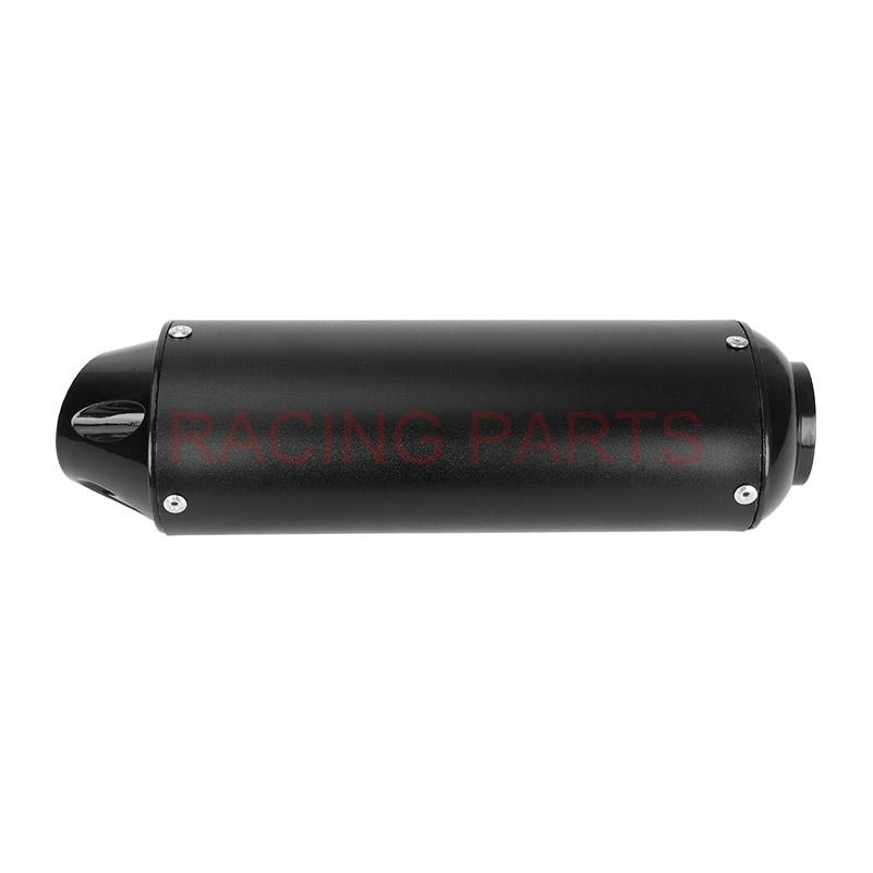38mm 32mm 28mm Motorcycle Exhaust Muffler Tip Pipe for 125 150 160cc Dirt Pit Bike ATV black Grey Kayo BSE