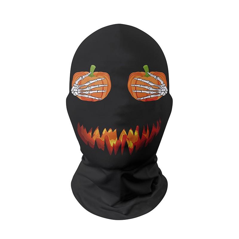 Maschera Integrale in Rete Uomo Donna Ciclismo Motocicletta Costume Divertente Copricapo Traspirante