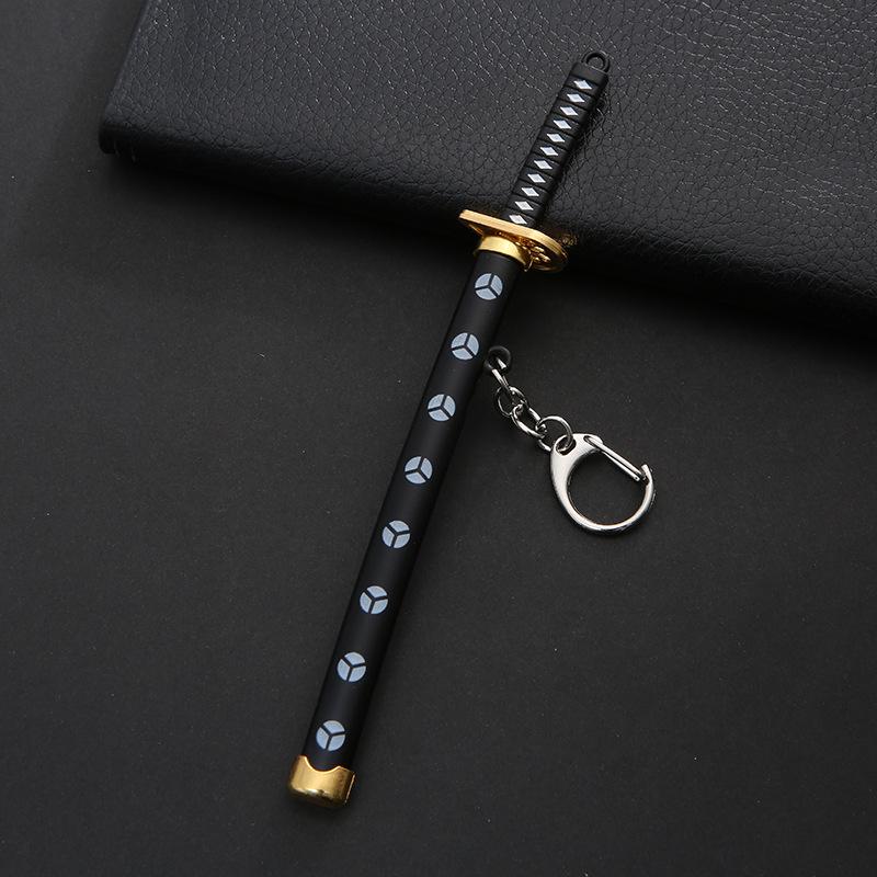 One Piece Anime Sword Keychain - Creative Metal Accessory Gift
