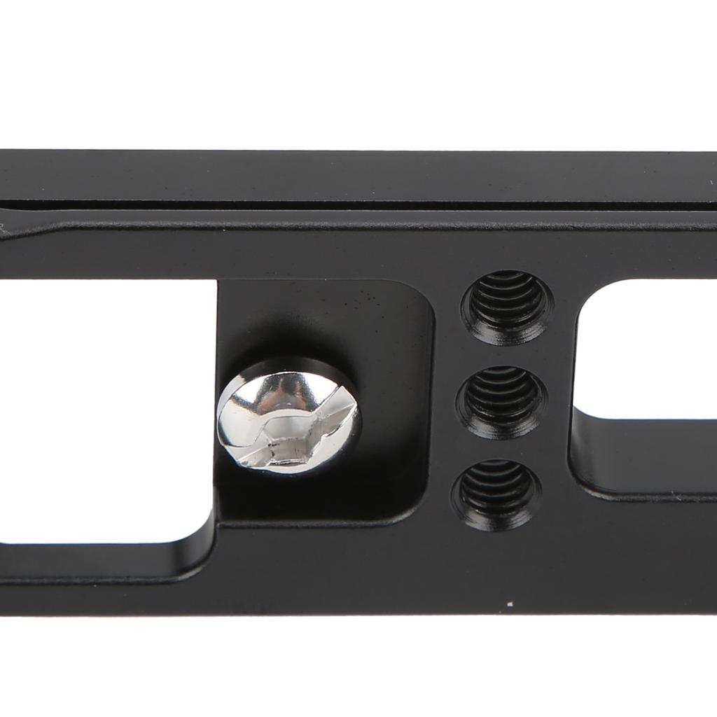 Schnellwechselplatte L-Halterung aus Aluminiumlegierung mit 1/4 Schraubenloch für Canon EOS-RP spiegellose-Kamera Schnellwechselplatte L-Halterung aus Aluminiumlegierung mit 1/4 Schraubenloch für Canon EOS-RP spiegellose-Kamera