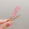 5pcs Fresh Gradient Shell Pattern Hair Clip Gold Accessories Oval Style Women's Daily Styling Light Luxury Decorative Headwear