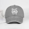 Best DAD Ever Printed Vintage Washed Baseball Cap  Adjustable Casual Unisexs Fathers Day Gift Dad Cap  Fishing  Hiking