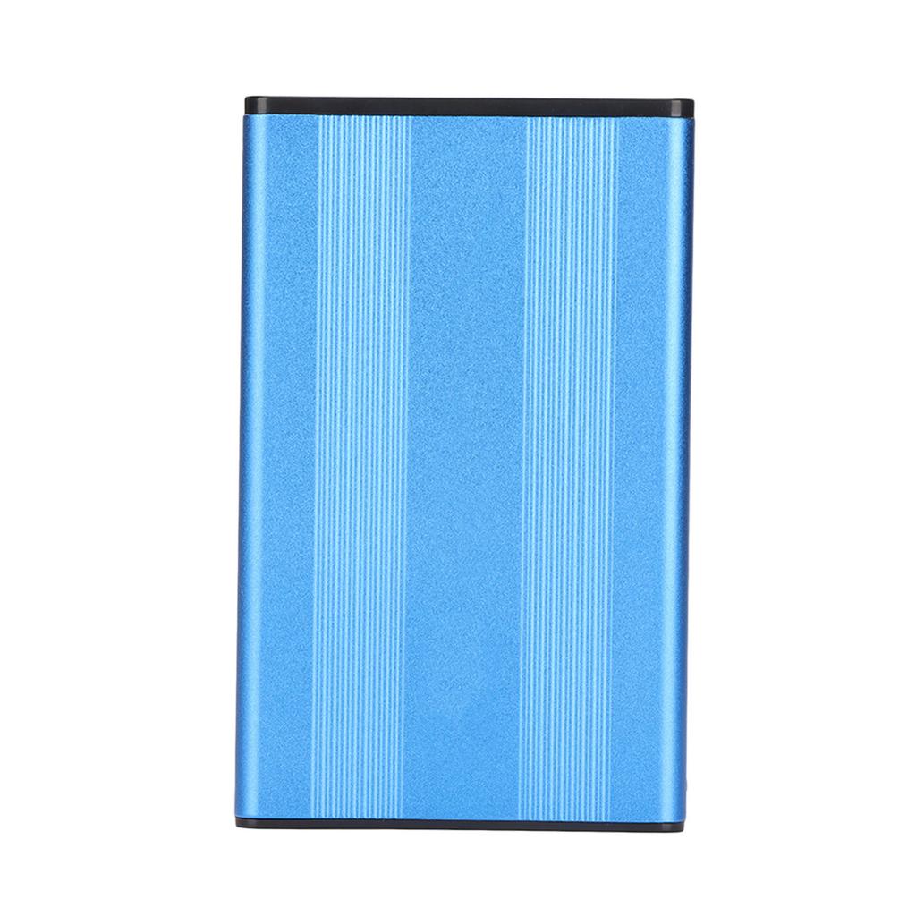 Hard Drive Enclosure 2.5in USB2.0 480Mbps Easy Installation Highly Durable Aluminum Alloy Plug and Play HDD Enclosure