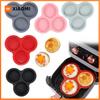 Silicone Egg Mold Air Fryer Egg Pan Reusable 3-Cavity Muffin Cake Baking Mould Kitchen Cooking Accessories450000