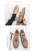 Men's Versatile Tassel Loafers: Spring Set-Foot Leather Shoes for Fashion, Formal, and Casual Wear