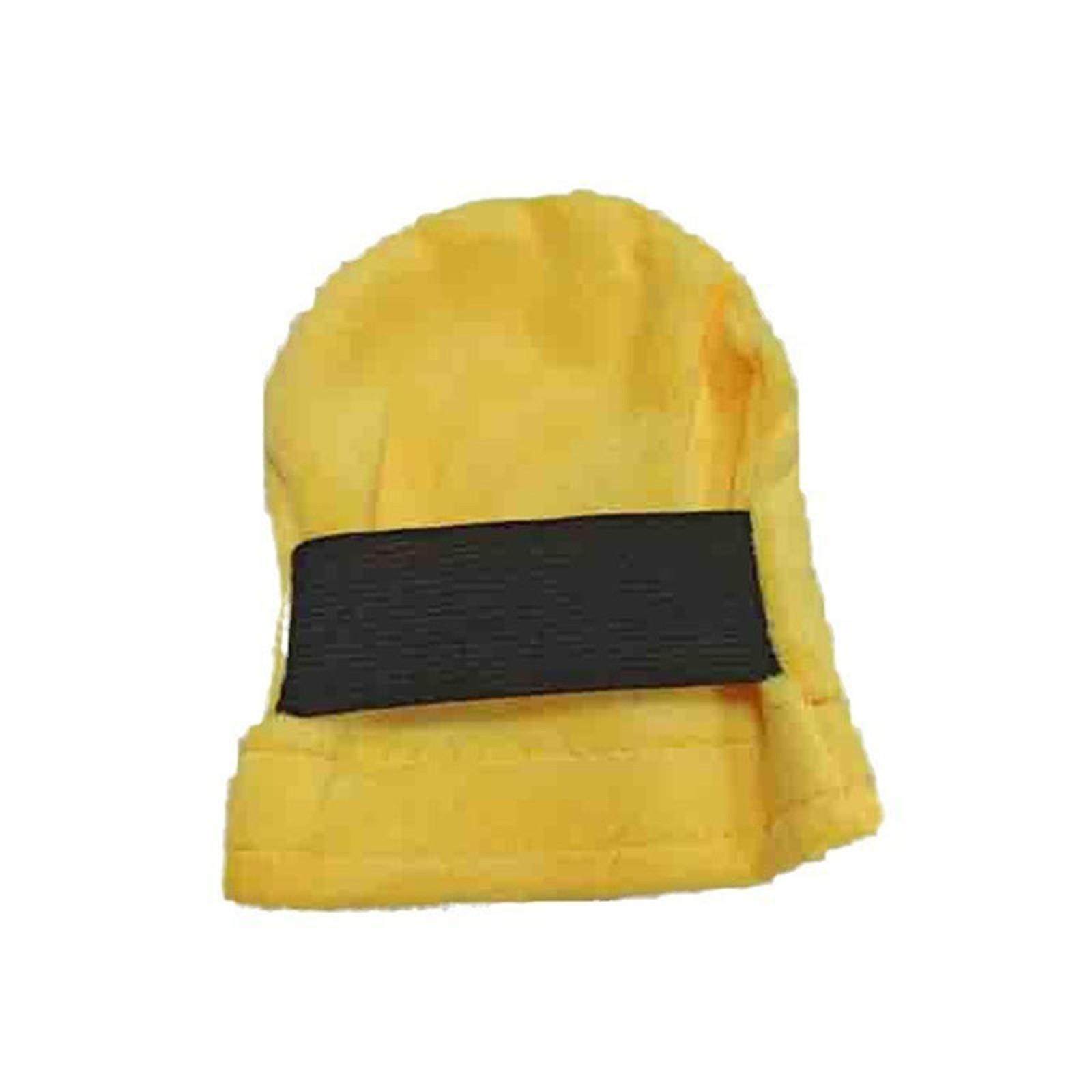 

Средство для удаления пляжного песка, бархатный инструмент для удаления песка с эластичным ремешком, мешок для протирания песка, чехол для чистки для взрослых, детей, пляжного кемпинга One Size жёлтый