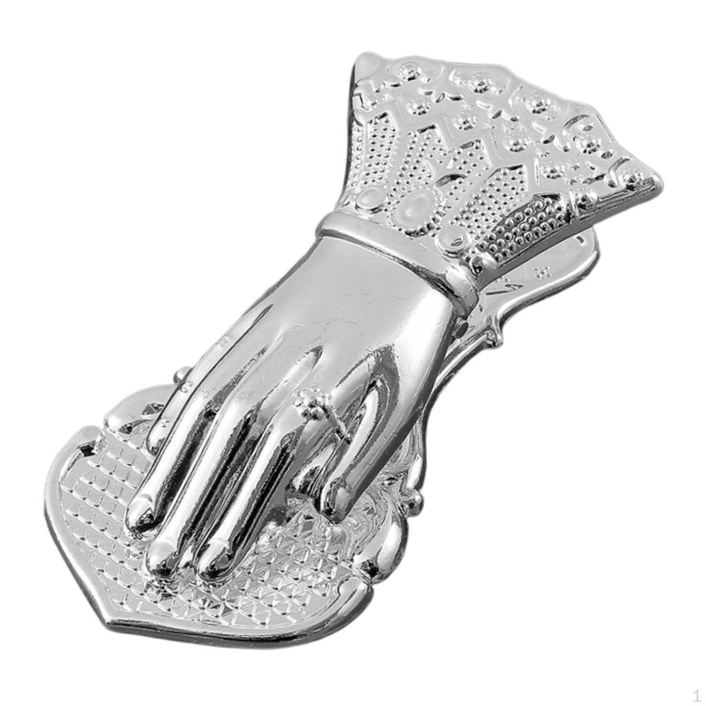 Vintage Hand Shaped Paper Clip Binder Clip, Notebook Accessories, Metal Clamp Page Holder for