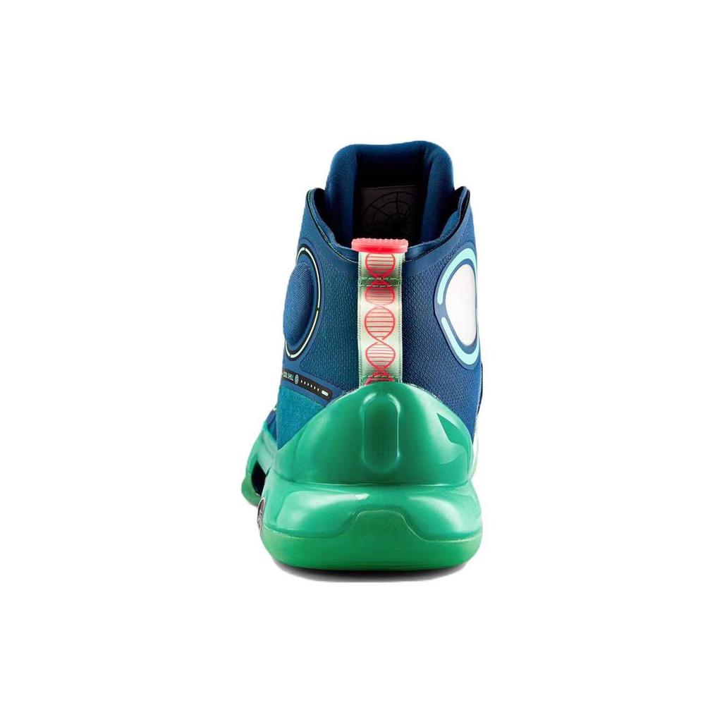 Li Ning YuShuai Evolution Textile, Synthetic Leather, TPU Rebound High Top Professional Competition Basketball Shoes ABAR041-4