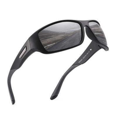 Pukla Sunglasses Polarized Sports Sunglasses Unisex Cycling Glasses UV400 Protection Running Driving Fishing Travel [PUKCLAR] Men's
