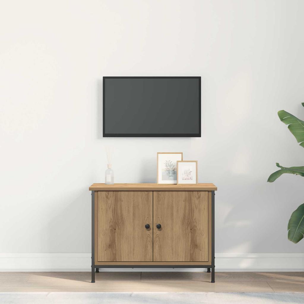 vidaXL TV Stand Artisan Eiche Spanplatte 60 X 35 X 45 Cm TV Stand