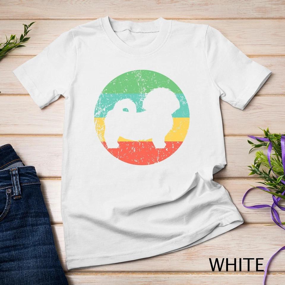 Shih Tzu Shirt - Vintage Retro Shih Tzu Dog Unisex T-shirt 13 S