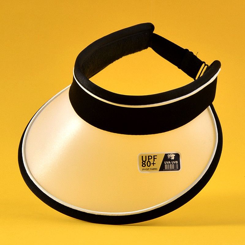 

1017 New Arrival Boys and Girls Topless Hat K-style Tide Color Changing Sun Hat Summer Sun-Proof and Breathable Children s Sun Hat Black