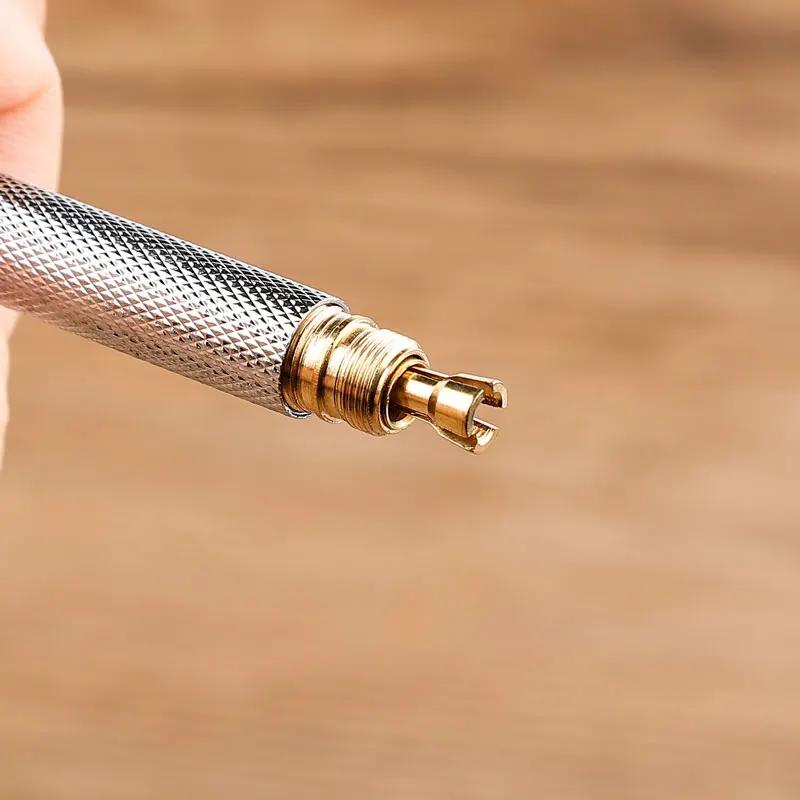 Xiaomi Full Metal Mechanical Pencil Set 0.5 0.7 0.9 1.3 2.0mm Press Propelling Pencils with HB Lead Refills for Drawing Stationery