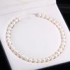 1String, White Natural Freshwater Pearls, Potato Shape Pearl Beads, 11–12 Mm, for DIY Necklace Accessories, Jewelry Making Valentine's Day Gifts, 36cm