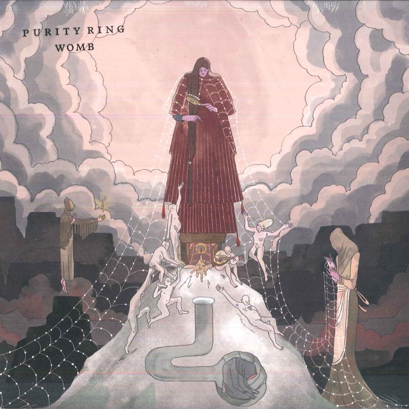 

LP Record PURITY RING - Womb 4AD0235LP 4AD 2020 US Pop