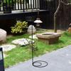Rust-Proof Wrought Iron Shepherd's Hook Stand for Indoor/Outdoor Decorative Lighting