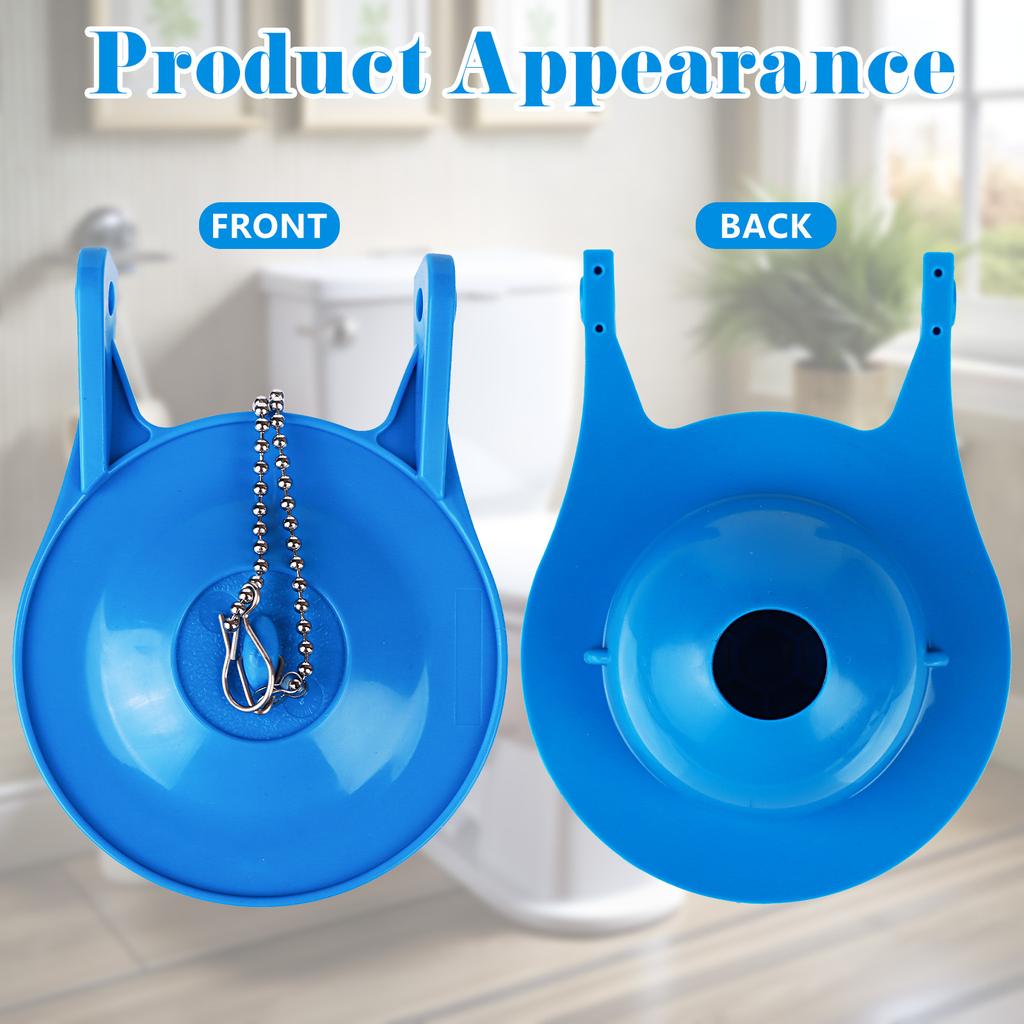 2 Peças Válvula Flapper de Vaso Sanitário 3 Polegadas Alta Premium Válvula Flapper de Vaso Sanitário Substituição Universal Tanque de Vaso Sanitário Economia de Água Borracha Válvula de Descarga Flapper