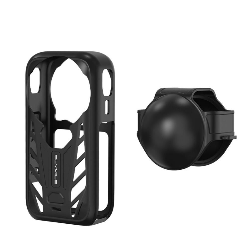 With Lens Cap Camera Protective Case Sleeve Skin Case for Insta360 X6 Action Camera Accessories