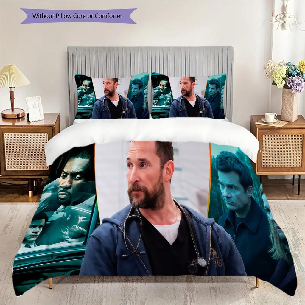Medical Team Action Threepiece Set 1 Duvet Cover 2 Pillowcase Without Core Christmas Birthday Gift Duvet Cover And Pillowcase Bedding Set