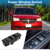 Power Window Switch No.68110872AA Window Control Switch for Chrysler Town & Country for Dodge Grand Caravan 2012-2015 Black