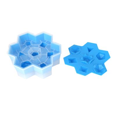 Ice Cubes Tray Mold Food Grade Silicone Mold DIY Baking Tools for Pudding Ice Cream Cake Chocolate
