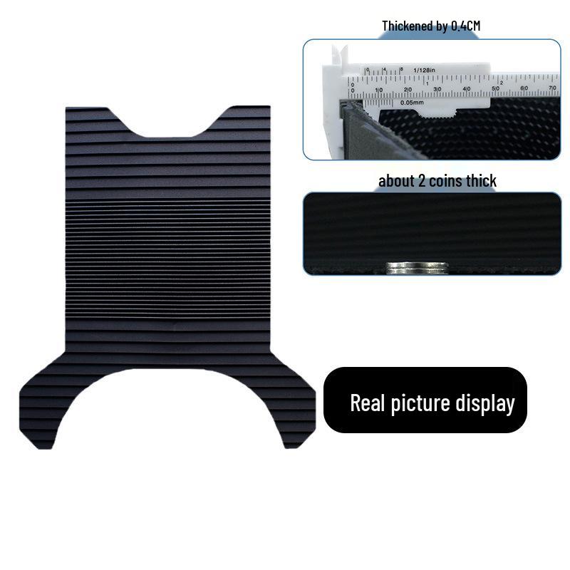 Luyuan F25 Electric Bicycle/Scooter Anti-Slip Waterproof Rubber Foot Mat
