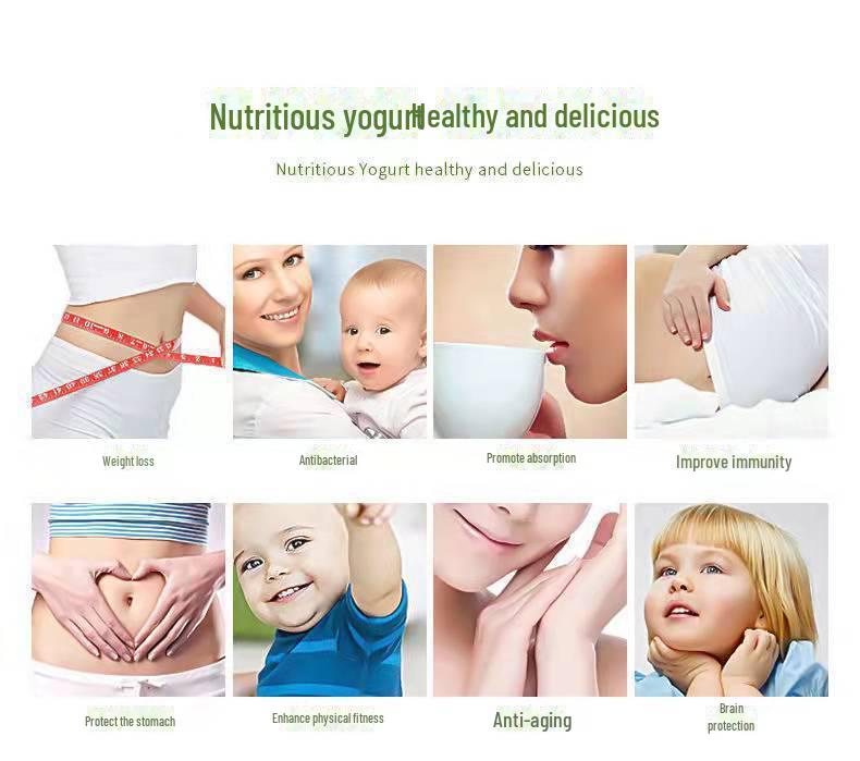 Αυτόματη Μίνι Μηχανή Παρασκευής Γιαουρτιού με Προσαρμόσιμες Επιλογές Δώρου και Εσωτερικό από Ανοξείδωτο Ατσάλι