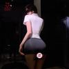 Sexy lingerie small breasts flirting JK uniform seduction deep V hip cos workplace secretary outfit