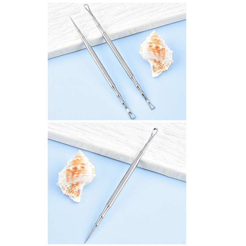 New Acne Blackhead Removal Needles Pimples Blackhead Clip Tweezers Beauty Artifact Blemish Extractor Remover Needle Tool