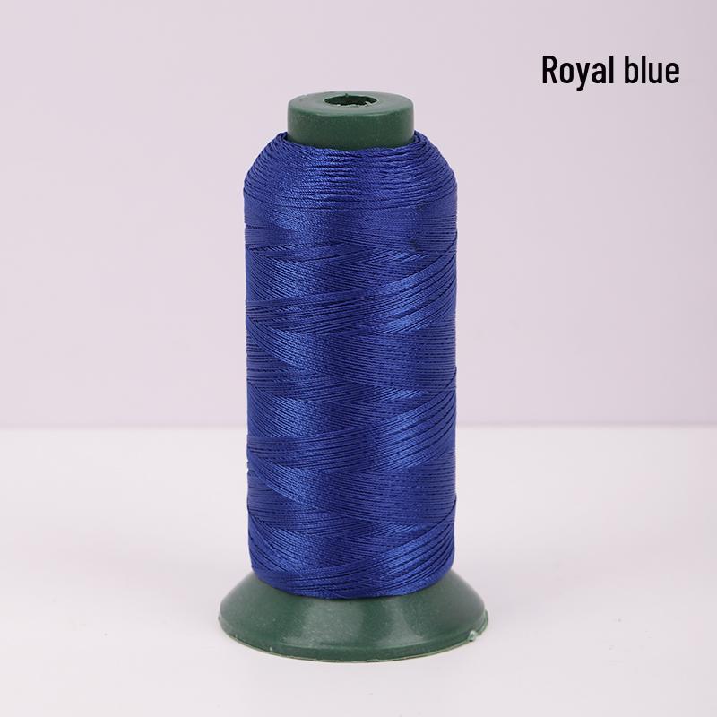 Sewing Machine Leather Thread: 210D/3 Ply High-Strength Mercersized Nylon for Handcrafts, Sofas, and Thick Fabrics