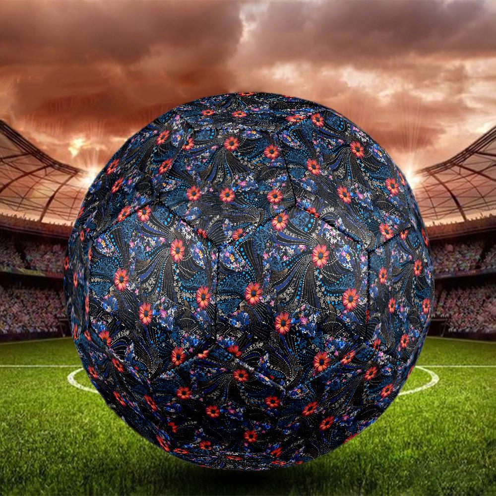Floral Fantasy Size 5 Football Machine Sewn Indooroutdoor Training And Matches Unique Gift For Soccer Lovers Luxury Gift For Birthday Christmas