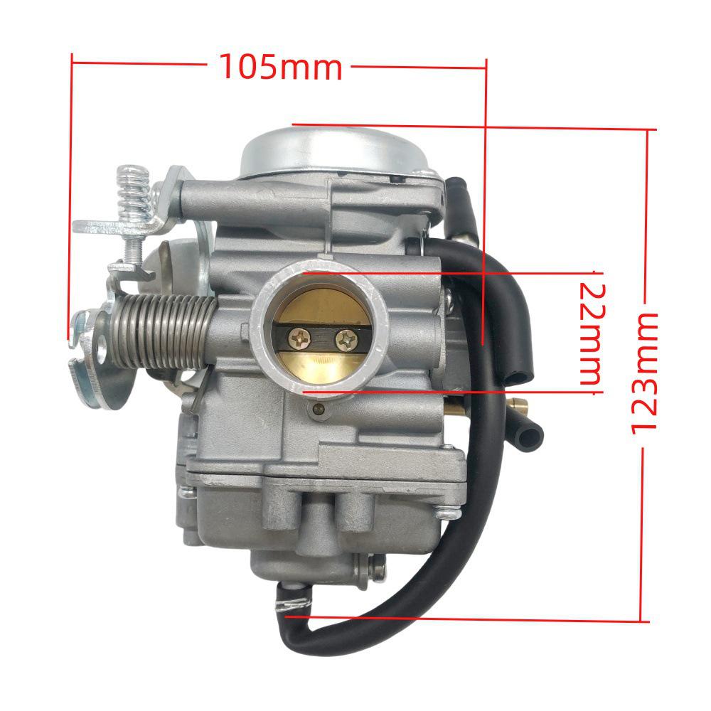 

Yibaike Carburetor for 2009-2013 90cc Four-stroke ATV (811613 606-075 Original) 1