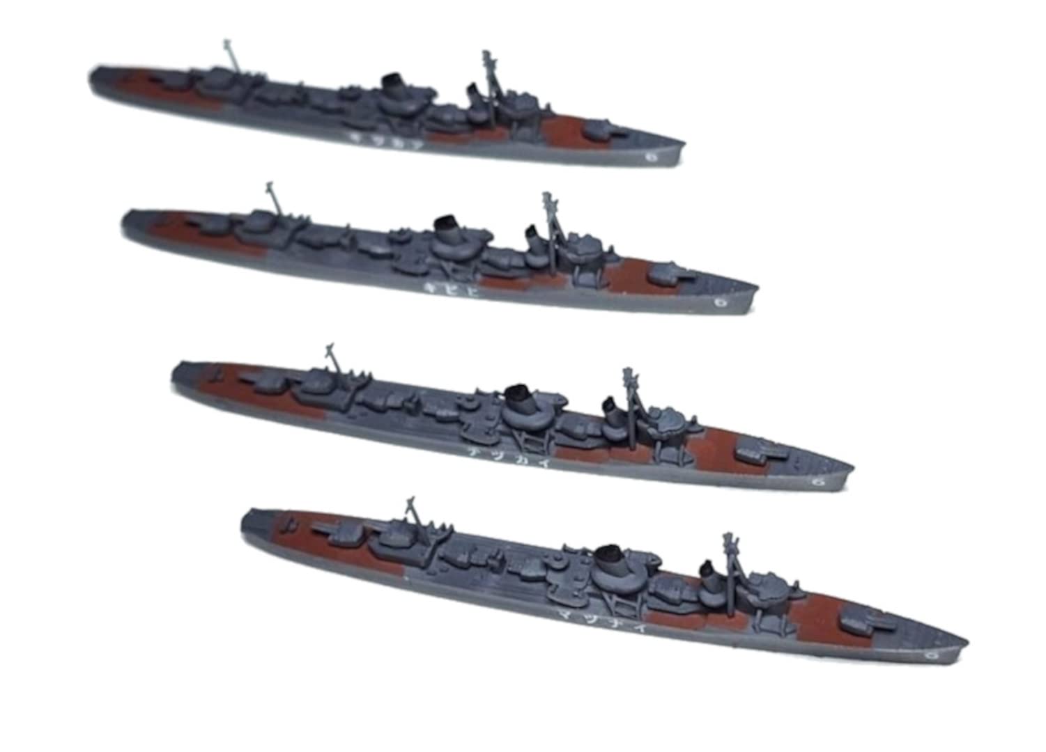 

HMA Japanese Navy 6th Destroyer Squadron Set and Resin Kit 1/200 (Destroyers Akatsuki, Hibiki, Inazuma, Ikazuchi)