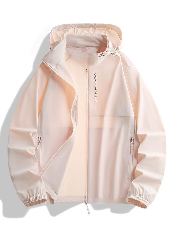 2026 Versatile Hooded Windbreaker: Unisex Loose Fit, Sun-Protective Casual Jacket